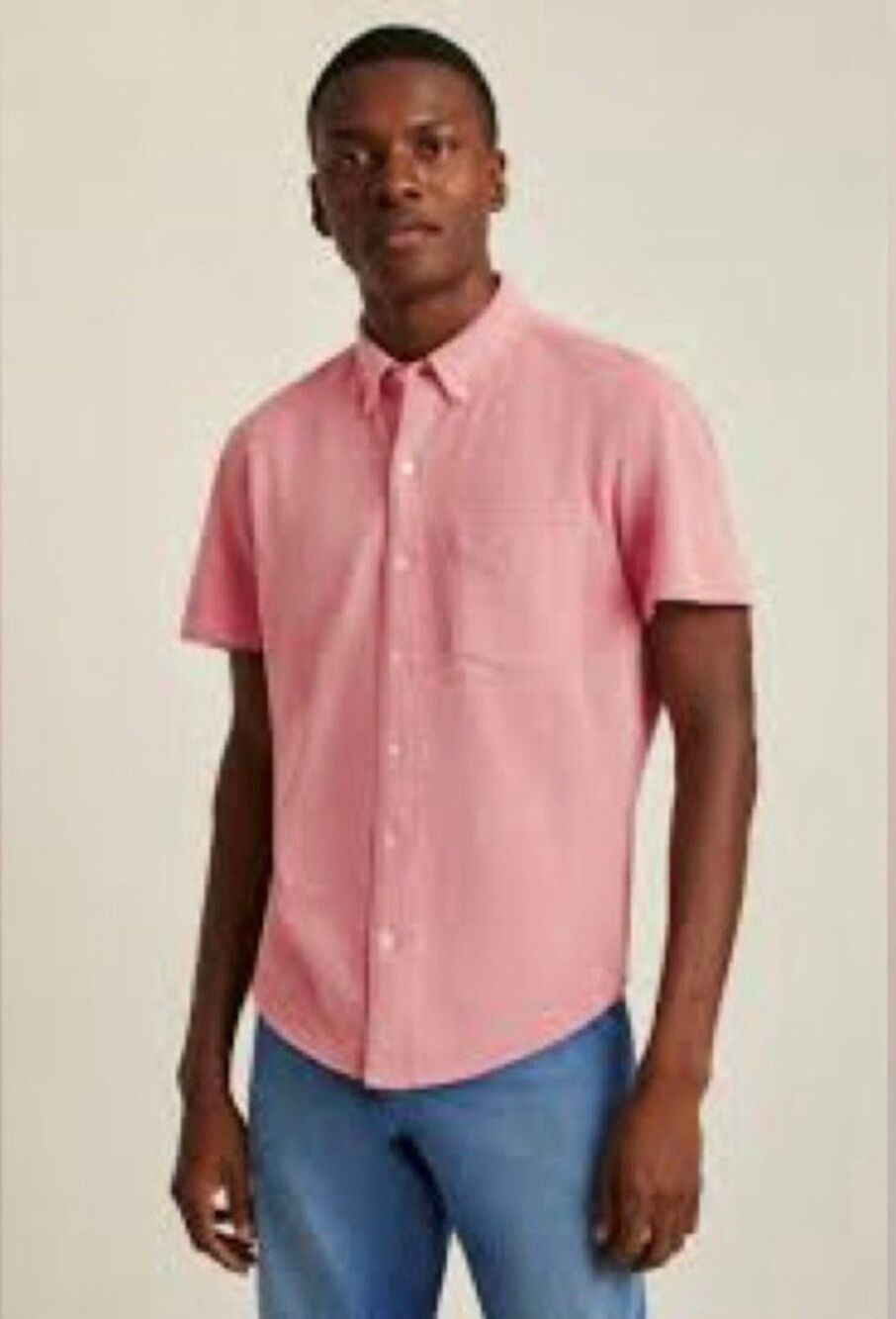 ✨Everlane Men’s Coral Short Sleeve Button Down Sz Small Shirt✨